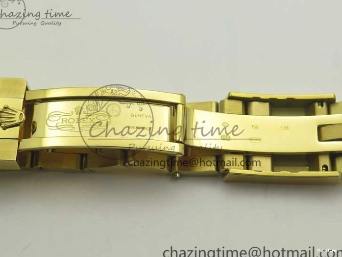 MiroTime 0307 Daytona 116589RBOW YG Rainbow Crystal BLF Best Edition Black Dial on YG Bracelet A ZeroBulk 3352